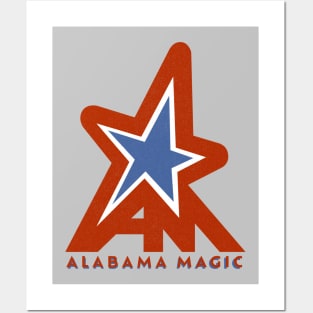 Defunct Alabama Magic - AFA Football 1982 Posters and Art